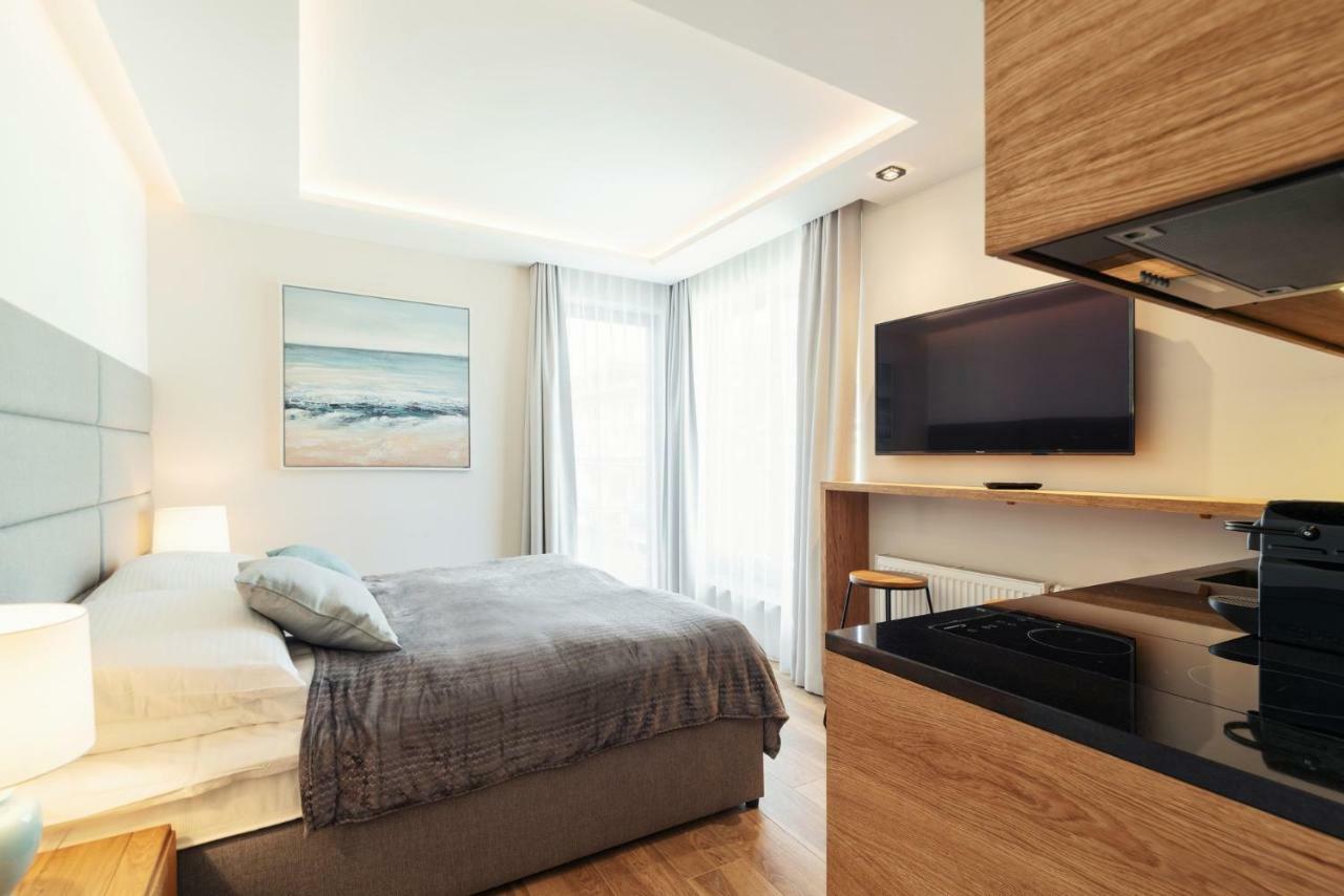 Grand Apartments - Blue Marlin - Luxury Apartments Sopot Exteriör bild